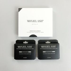 MOXIELASH Natural Lash Kit NEW Magnetic Lashes 2 Boxes Remover Swabbies